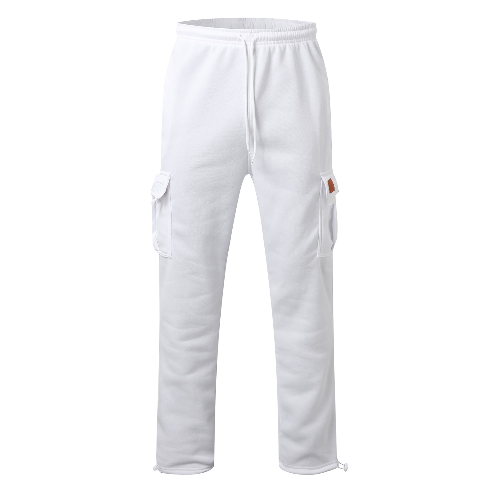 thumbnail image 5 of Pantalones de running para hombre: cintura con cordón, corte holgado, transpirables. Pantalones de poliéster con bolsillos laterales., 5 of 8